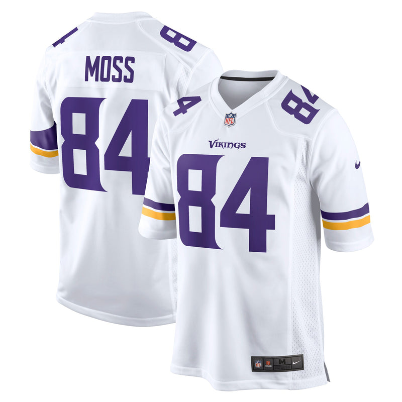 Minnesota Vikings Randy Moss White jersey – view 1