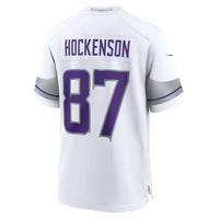 Minnesota Vikings T.J. Hockenson White jersey – view 4