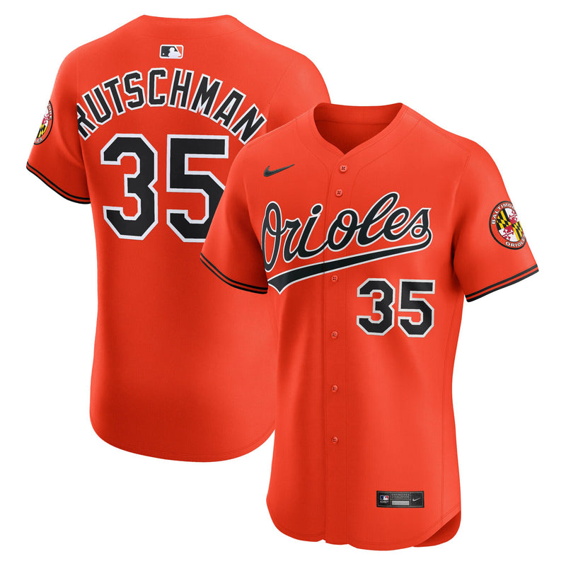 Baltimore Orioles Adley Rutschman Orange jersey – view 1