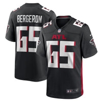 Atlanta Falcons Matthew Bergeron Black jersey – view 1
