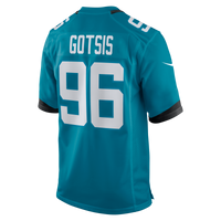 Jacksonville Jaguars Adam Gotsis Teal jersey – view 3