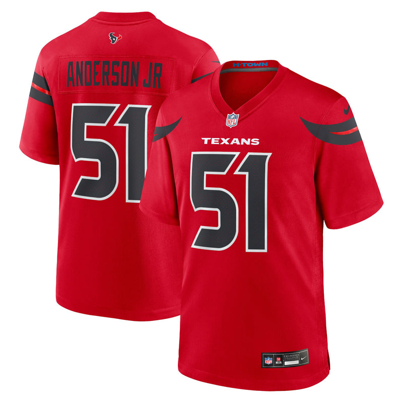 Houston Texans Will Anderson Jr. Red jersey – view 1