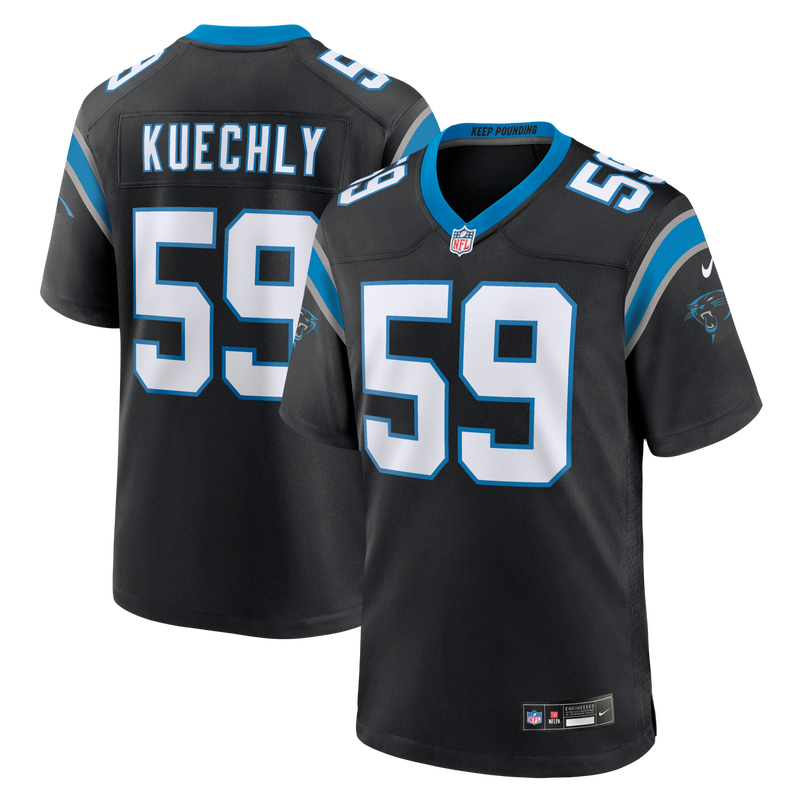 Carolina Panthers Luke Kuechly Black jersey – view 1