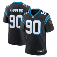 Carolina Panthers Julius Peppers Black jersey – view 2