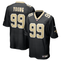 New Orleans Saints Chase Young Black jersey – view 1