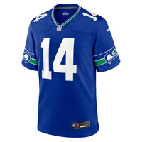 Seattle Seahawks Sam Darnold Royal jersey – view 3