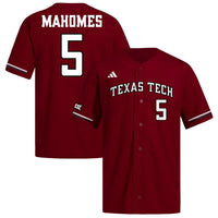 adidas Texas Tech Red Raiders Red jersey – view 2