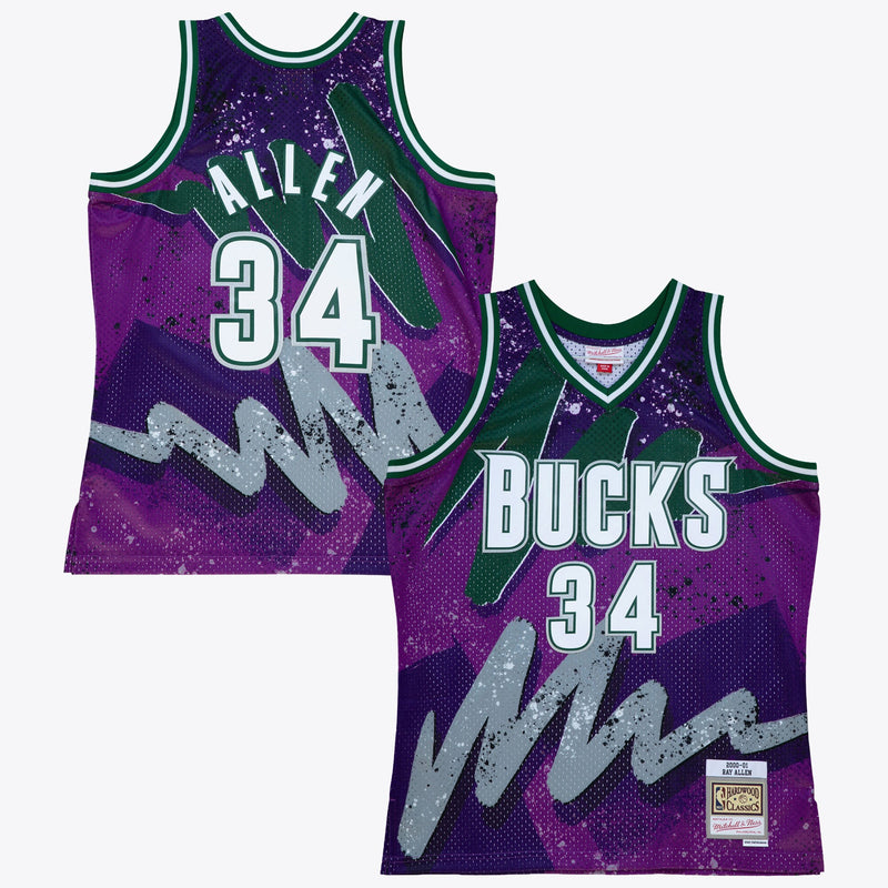 Milwaukee Bucks Purple jersey – view 1