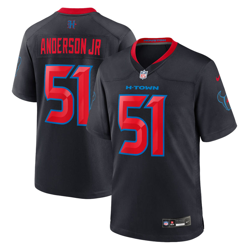 Houston Texans Will Anderson Jr. Navy jersey – view 1