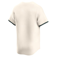 Nike Natural Michigan State Spartans Baseball Limited Jersey – view 4