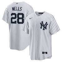 New York Yankees Austin Wells White jersey – view 2