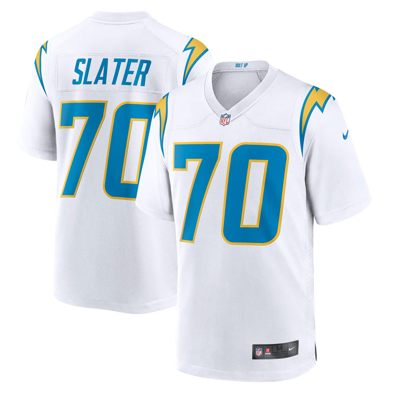 Los Angeles Chargers Rashawn Slater White jersey – view 1