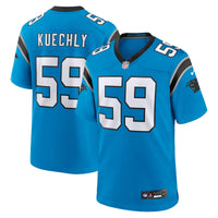 Carolina Panthers Luke Kuechly Blue jersey – view 2