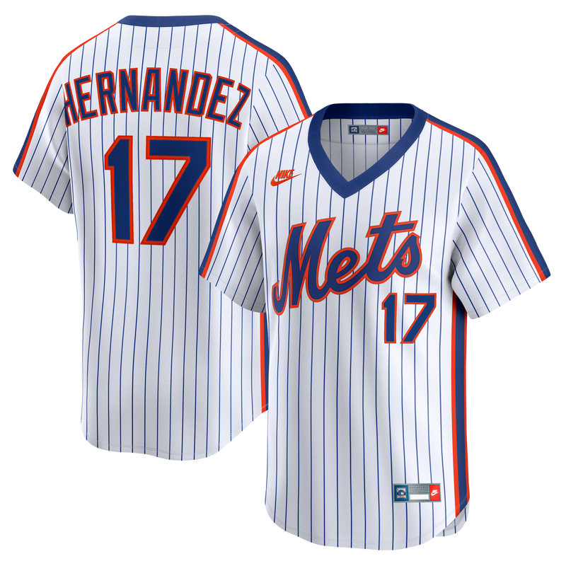 New York Mets Keith Hernandez White jersey – view 1