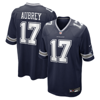 Dallas Cowboys Brandon Aubrey Navy jersey – view 1