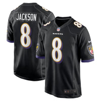 Baltimore Ravens Lamar Jackson Black jersey – view 2