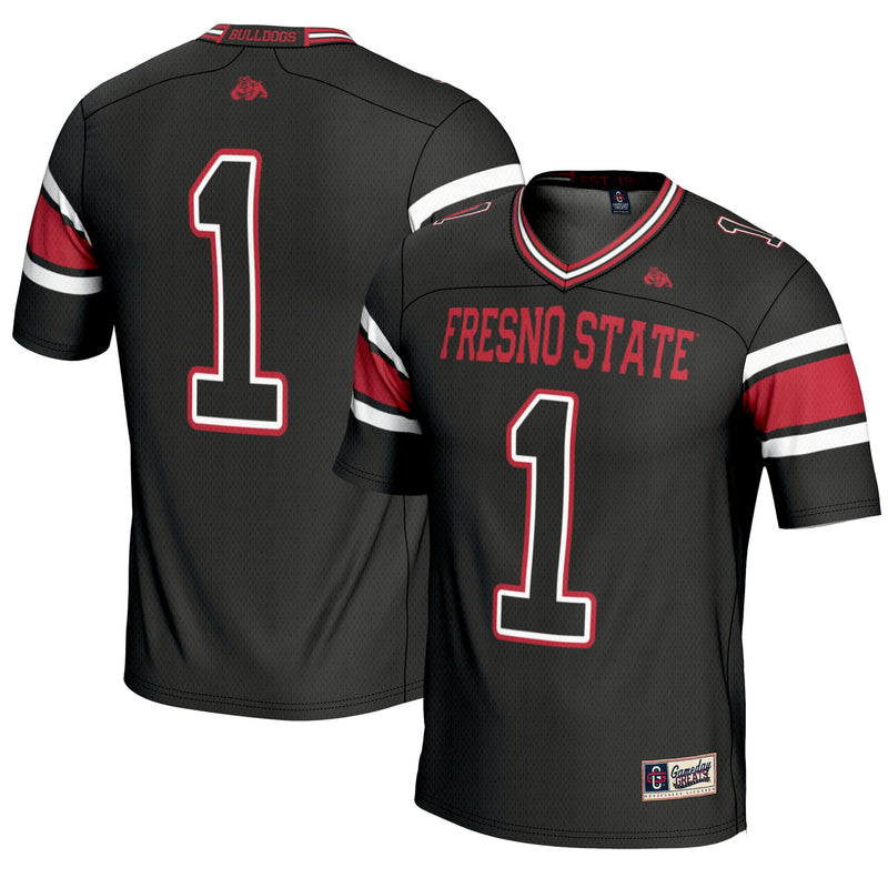 Fresno State Bulldogs Endzone Black jersey – view 1