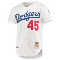 Los Angeles Dodgers Pedro Martinez White jersey – view 3