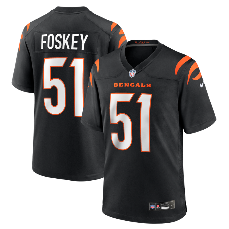 Cincinnati Bengals Isaiah Foskey Black jersey – view 1