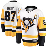 Pittsburgh Penguins Sidney Crosby White jersey – view 1