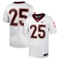 Virginia Tech Hokies White jersey – view 1