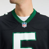 New York Jets Garrett Wilson Black jersey – view 10