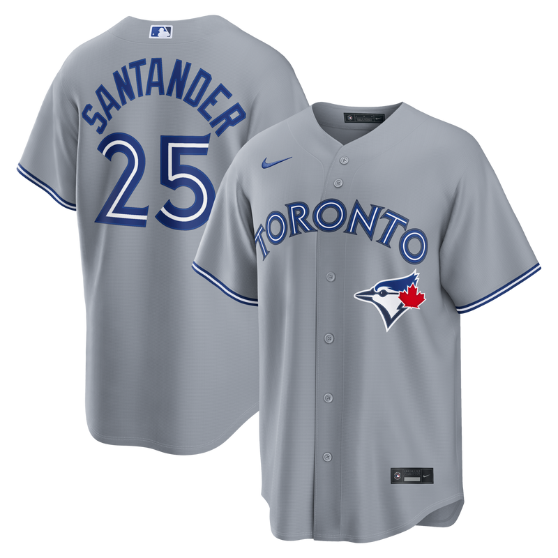 Toronto Blue Jays Anthony Santander Gray jersey – view 1