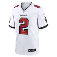 Tampa Bay Buccaneers Emeka Egbuka White jersey – view 3