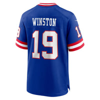 New York Giants Jameis Winston Royal jersey – view 4