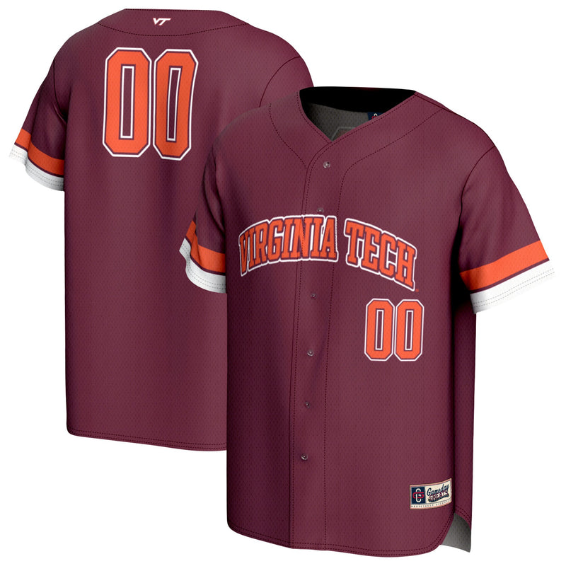 Virginia Tech Hokies Maroon jersey – view 1