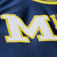 Michigan Wolverines 1988/89 Navy jersey – view 6