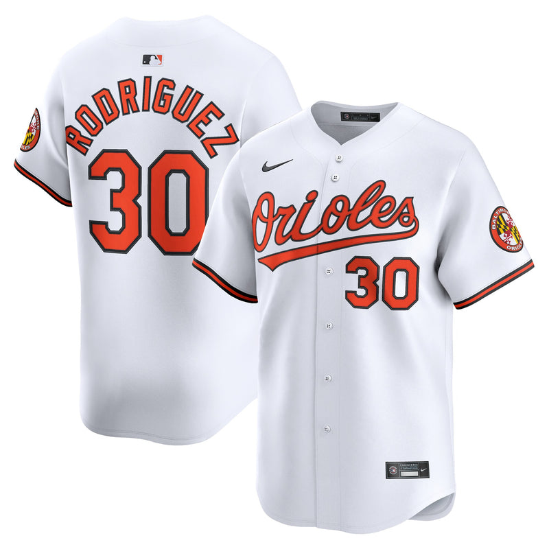 Baltimore Orioles Grayson Rodriguez White jersey – view 1