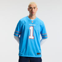 Tennessee Titans Cameron Ward Blue jersey – view 3