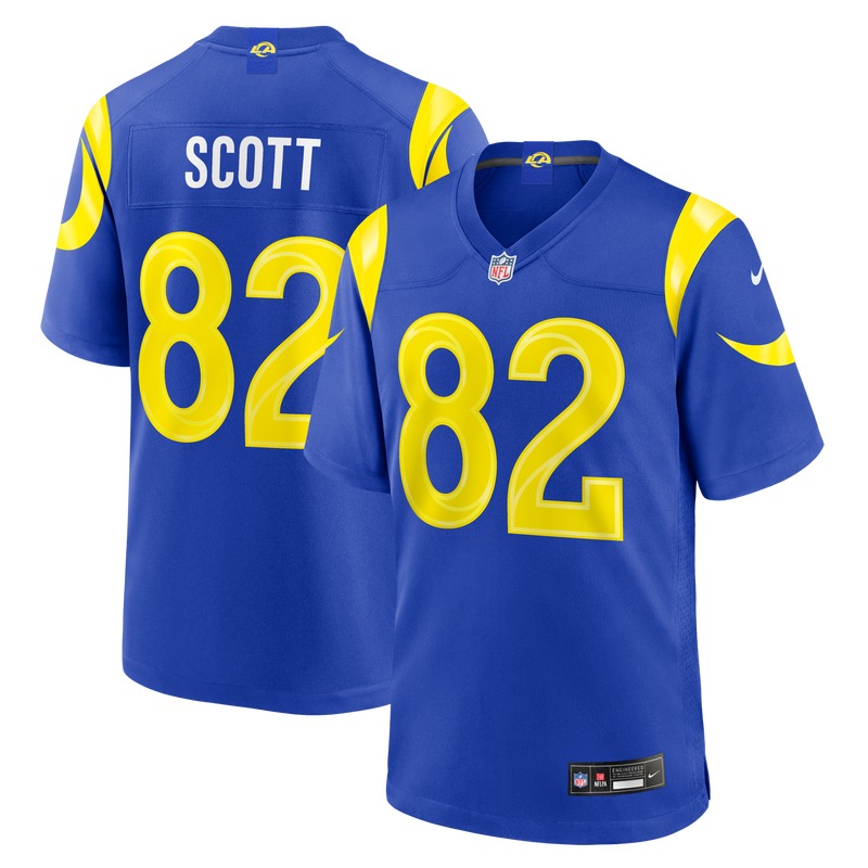 Los Angeles Rams Tyler Scott Royal jersey – view 1