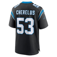 Carolina Panthers Claudin Cherelus Black jersey – view 4