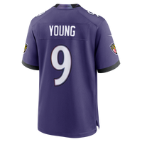 Baltimore Ravens Zion Young Purple jersey – view 4