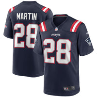 New England Patriots Curtis Martin Navy jersey – view 1