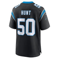 Carolina Panthers Robert Hunt Black jersey – view 4