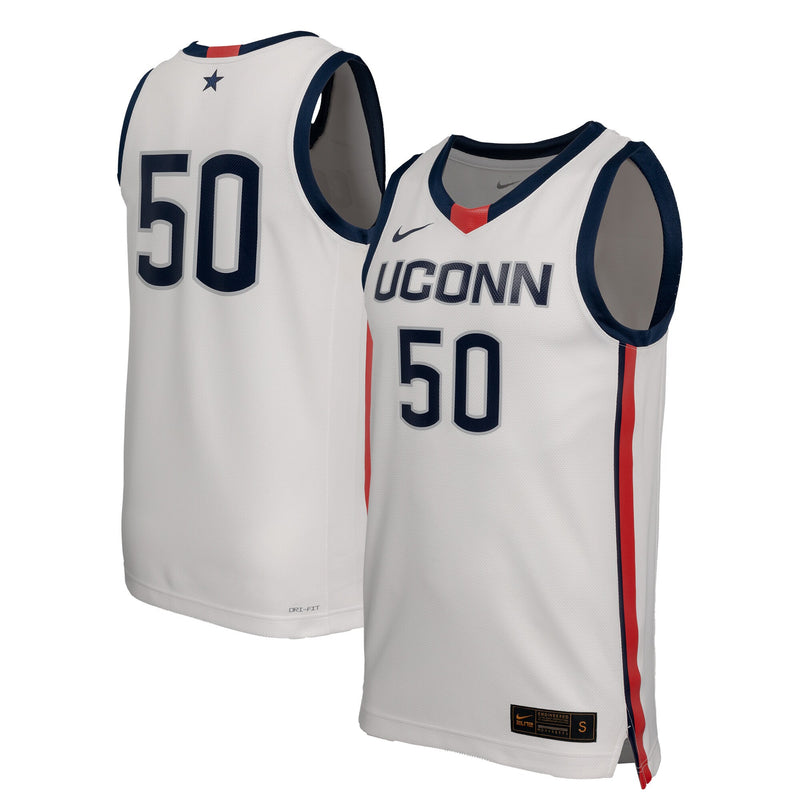 UConn Huskies White jersey – view 1
