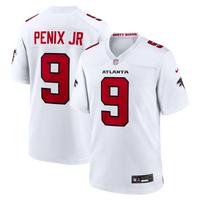 Atlanta Falcons Michael Penix Jr. White jersey – view 2