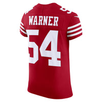 San Francisco 49ers Fred Warner Scarlet jersey – view 4