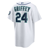 Seattle Mariners Ken Griffey Jr. White jersey – view 4