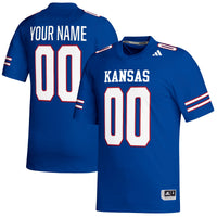 Kansas Jayhawks adidas Royal jersey – view 2