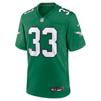Philadelphia Eagles Cooper DeJean Green jersey – view 3