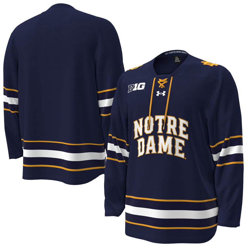 Notre Dame Fighting Irish Navy jersey – view 1
