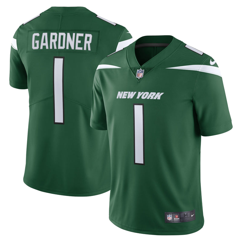 New York Jets Ahmad Sauce Gardner Green jersey – view 1