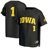 Iowa Hawkeyes Lightweight Collegiate Black jersey – view 2