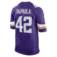 Minnesota Vikings Andrew DePaola Purple jersey – view 3
