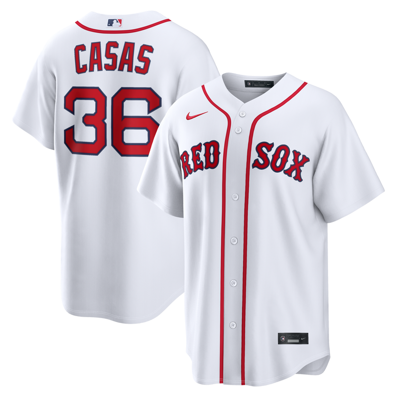 Boston Red Sox Triston Casas White jersey – view 1