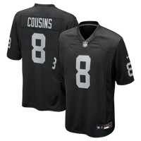 Las Vegas Raiders Kirk Cousins Black jersey – view 1